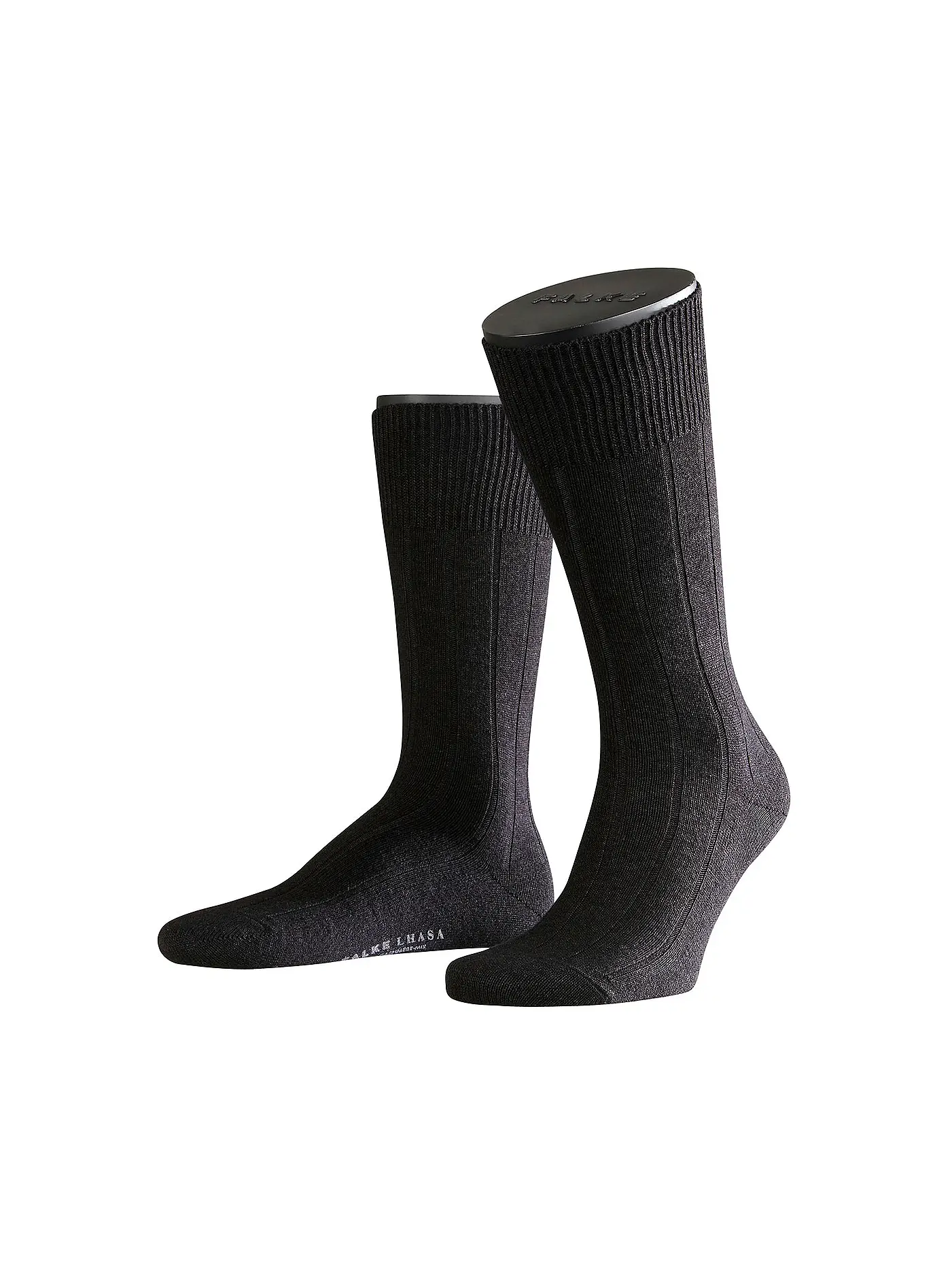 FALKE | Socken "Lhasa 14423" anthracite mel | schwarz